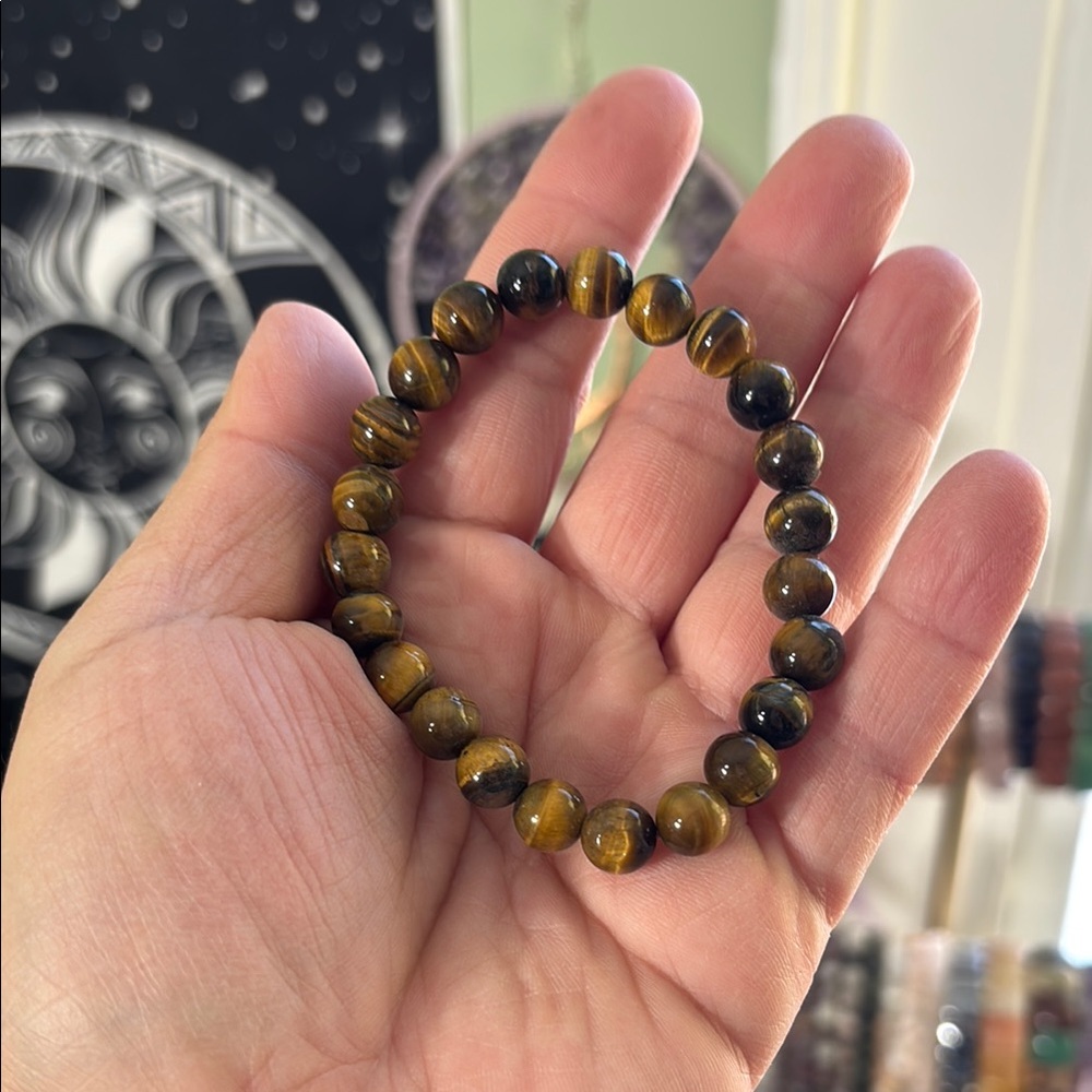 Tiger's Eye Beaded Bracelet
